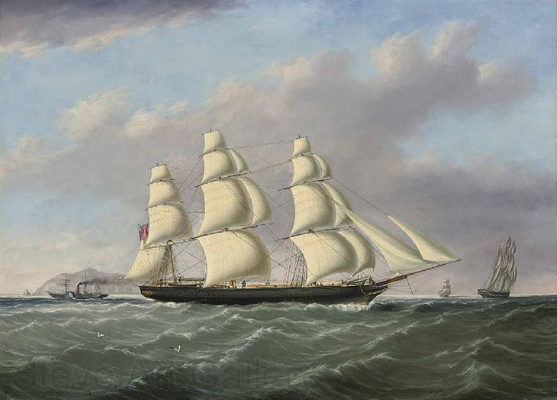 Joseph heard bound merchantman passing Anglesey Germany oil painting art